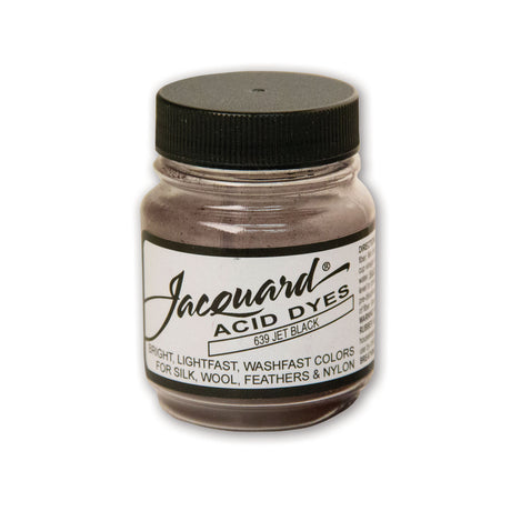 Jar of Jacquard Acid dye for dying yarn