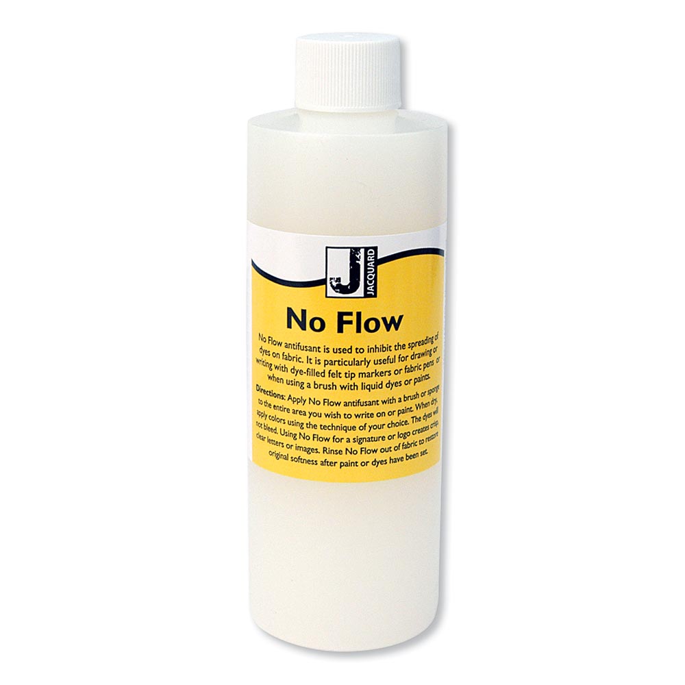 bottle of jacquard no flow on a white background
