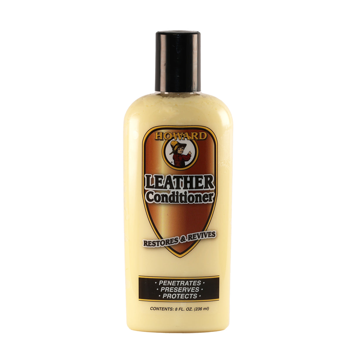 Howard Leather Conditioner bottle on a white background
