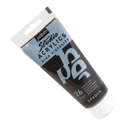 Pebeo Studio Acrylics high viscosity black paint