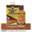 Howard Restor-A-Finish and Feed-N-Wax products on a wooden surface with cherry wood finish.