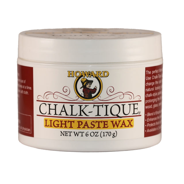 A container of Howard Chalk-Tique Light Paste Wax