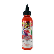 A bottle of Unicorn SPiT High Pigment Art Paint in Orange.