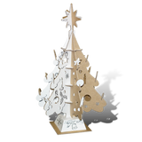 3d cardboard christmas tree