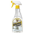 A spray bottle of Howard Upholstery Cleaner with Lime and Lemongrass on a white background