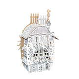 3d cardboard casa del sol