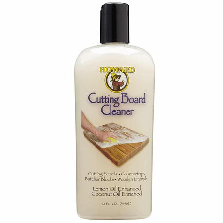 Howard Cutting Board Cleaner bottle on a white background