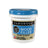 A container of Famowood Latex Wood Filler with blue lid and label, indicating it is used for interior/exterior wood repairs 576 grams