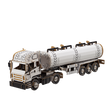 3d cardboard fuel truck model