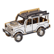 3d cardboard model of a jeep that is ready for painting