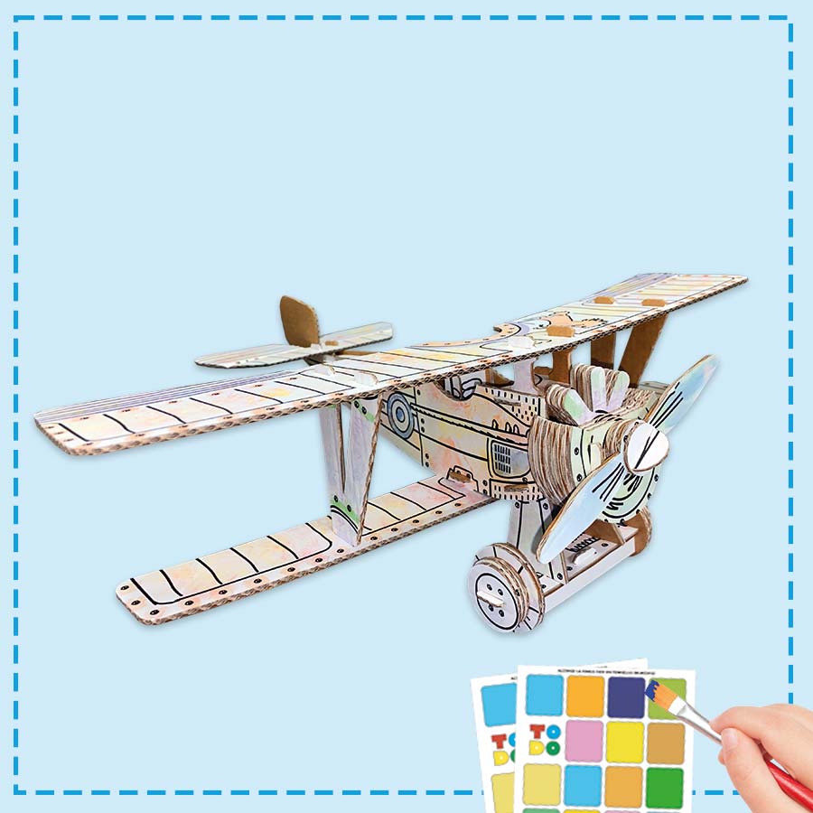 nieuport be be cardboard plane