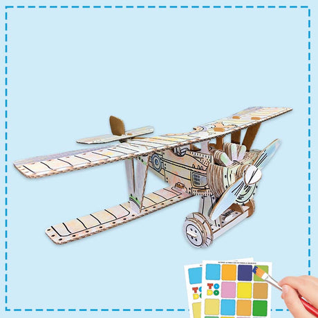 nieuport be be cardboard plane