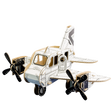 3d cardboard model of a plane ready for painting