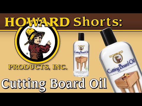 Howard Cutting Board Oil - Food-Safe Protection 355ml