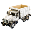 Carboard tipper sand truck ready for painting