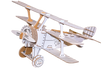 cardboard red baron plane ready to be coloured in